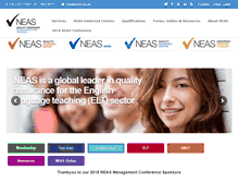 Tablet Screenshot of neas.org.au